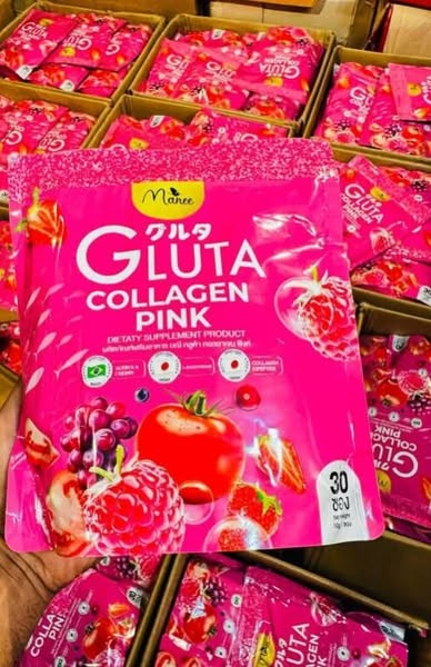 Manee Gluta Collagen pink Juice